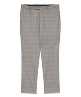 Green Prince of Wales Check Jersey Trouser